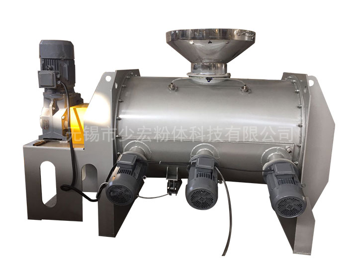 犁刀混合機(jī)配水冷夾套、噴液裝置